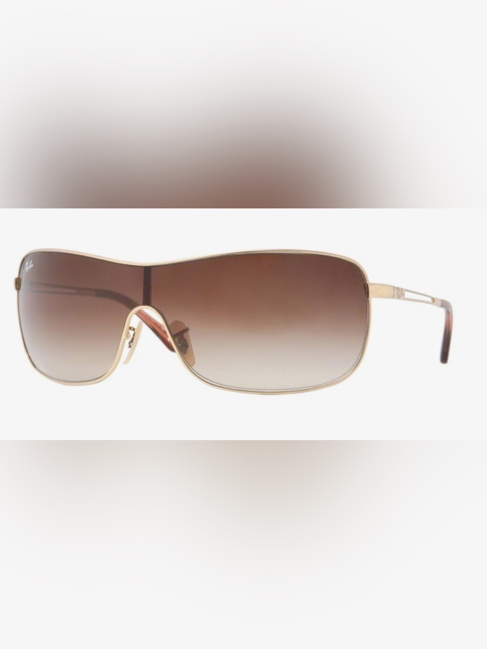 Rayban RB3466 Aviator Shield Sunglasses